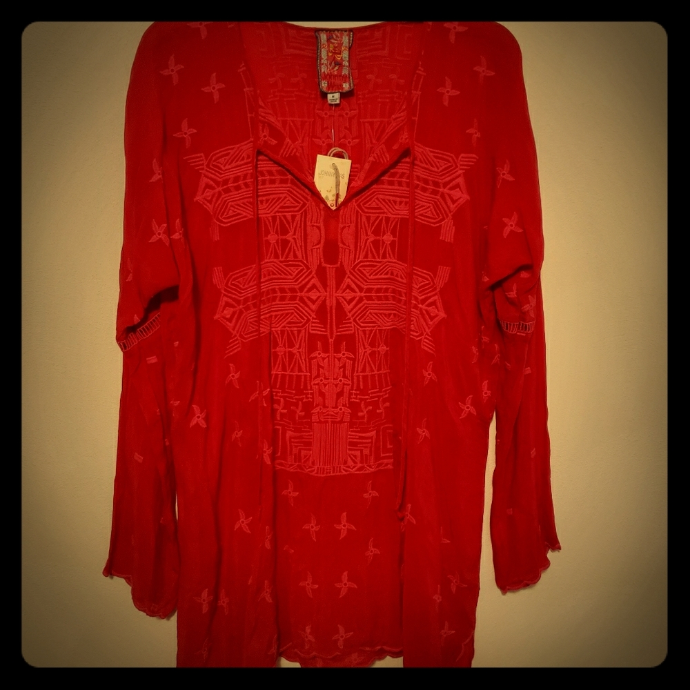 NWT Johnny Was Tunic Top